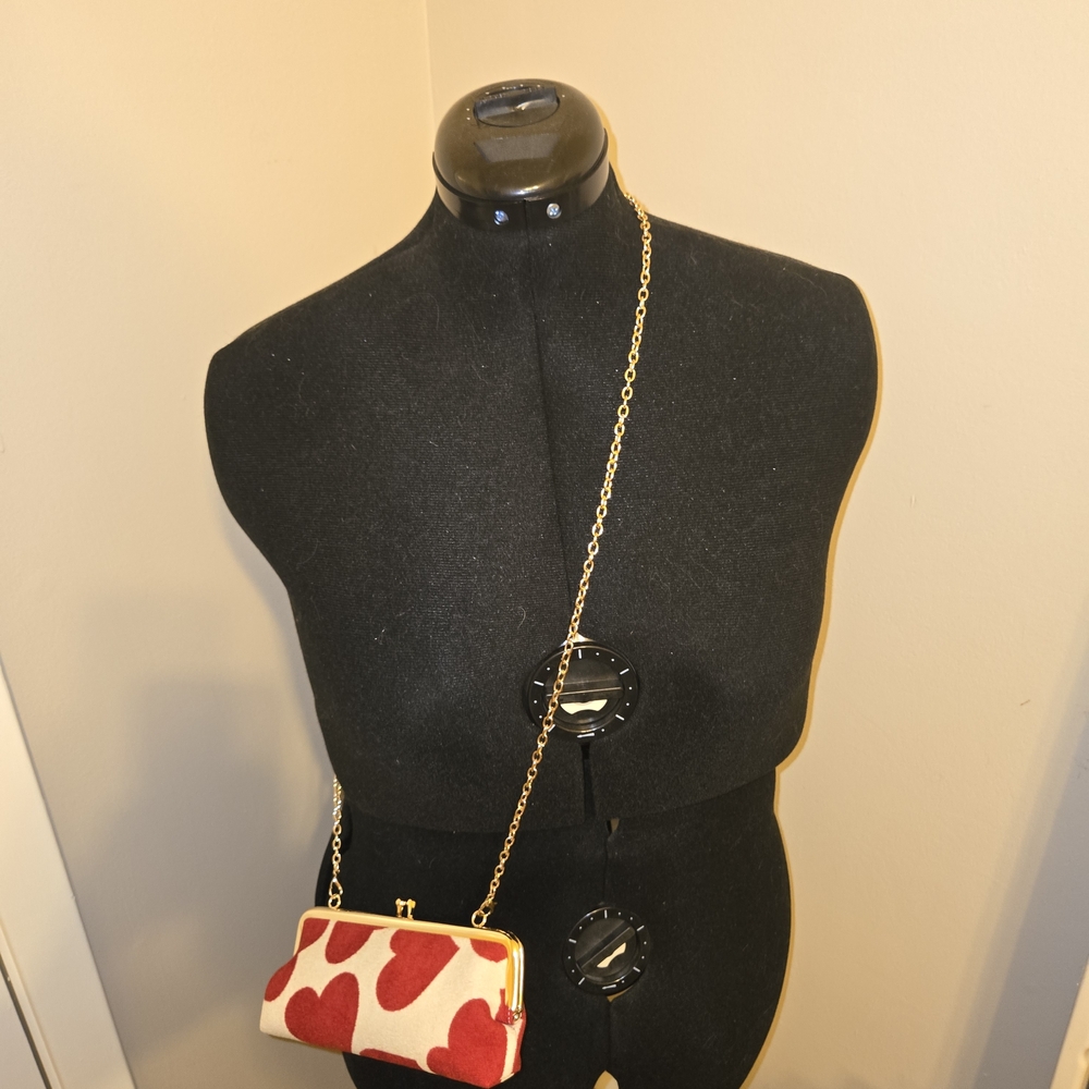 Miu Miu Red and Cream Women's Bag GWP Valentine